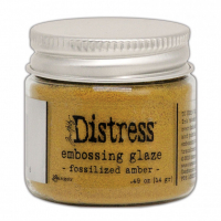 Billede: Ranger • Tim Holtz Distress Embossing glaze Fossilized amber, TDE70986