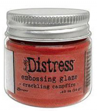 Billede: Ranger • Tim Holtz Distress Embossing glaze Crackling Campfire, TDE73833