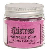 Billede: Ranger • Tim Holtz distress embossing glaze Kitsch Flamingo, TDE73857