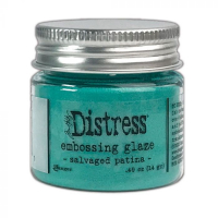 Billede: Ranger • Tim Holtz distress embossing glaze Salvaged Patina, TDE73871