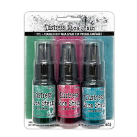 Billede: Ranger Distress Mica Stain, Merrymint, Cocktail Party, Shiny Bauble