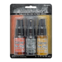 Billede: Ranger Distress Mica Stain, Jack-O-Lantern, Empty Tomb, Flickering Candle