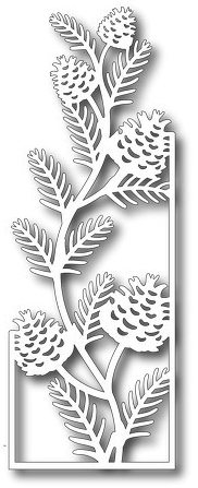 Billede: skæreskabelon TUTTI DESIGNS DIES “Pinecone Branch