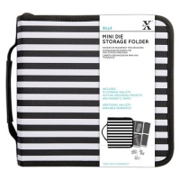Billede: Opbevaringstaske til mini dies, Xcut Mini Dies Storage Folder (XCU 245100) incl. 10 lommer á 6 minilommer
