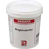 Billede: Bogbinderlim 1 kg. Multilim, der giver en stærk, transparent og meget fleksibel limfuge, vandbaseret all-round lim 