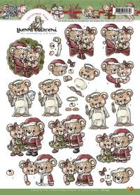 Billede: bamses jul, yvonne design