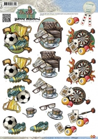 Billede: mandesport, yvonne design