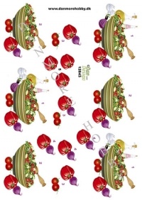 Billede: salatskålen er klar, dan-design, førpris kr. 6,- nupris