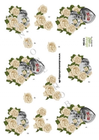 Billede: hjerteæske i sølv i blomster, dan-design, førpris kr. 6,- nupris