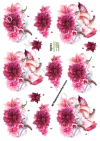 Billede: pyntegræskar i blomster, dan-design, førpris kr. 6,- nupris