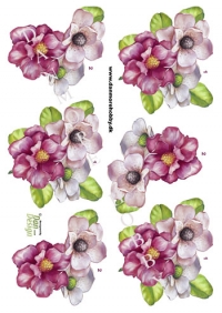 Billede: blomster i buket, dan-design