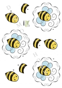 Billede: honningbi, dan-design