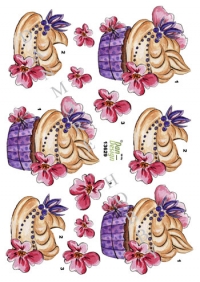 Billede: pyntet cupcake, dan-design
