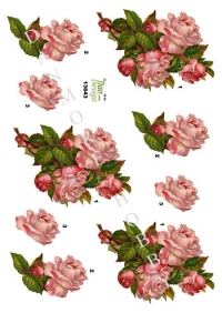 Billede: rosenbuket, dan-design
