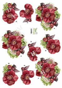 Billede: blomsterbuket, dan-design