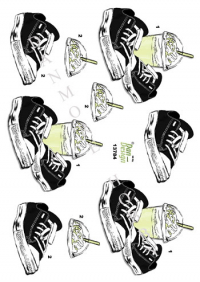 Billede: converse og milkshake til drenge, dan-design