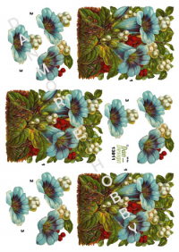 Billede: blomst og bær, dan-design