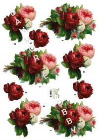 Billede: rosenbuket, dan-design