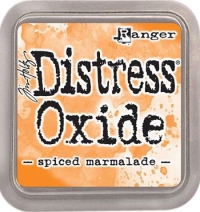 Billede: Stempel pude Distress Oxide Spiced marmalade