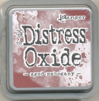 Billede: Stempel pude Distress Oxide Aged Mahogany