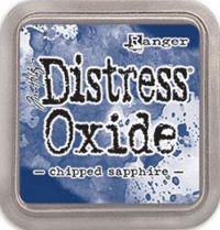 Billede: Stempel pude Distress Oxide Chipped Sapphire
