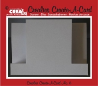 Billede: skære/præggeskabelon Crealies CCAC 06, 13,5 x 27 cm, førpris kr. 104,00, nupris