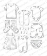 Billede: skæreskabelon babytøj, ca. 1 x 1.5