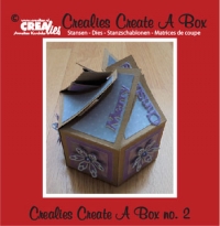 Billede: skære/prægeskabelon crealies create A Box, CCAB 02, førpris kr. 120,- nupris