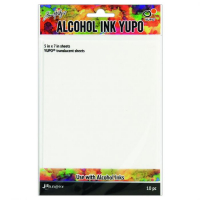 Billede: Alcohol ink Yupo, 5 in x 7 in ark, YUPO translucent sheets, 10 ark, TAC49722