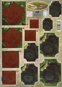 Billede: blomsterpyramide, dufex udstanset