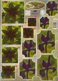 Billede: blomsterpyramide, dufex udstanset