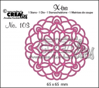 Billede: skæreskabelon Dies Crealies X-tra CLXtra103, førpris kr. 60,- nupris