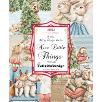 Billede:  Toppers 9x9cm, 18 stk., 6 designs, 200g, Nice Little Things, FelicitaDesign