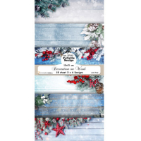 Billede: Slimcard 10x21cm, 3x6 designs, 200 gr. karton, Decoration on Wood, FelicitaDesign