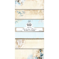 Billede: Papirblok til slimcard, 10x21cm, My big dag Planner, 200g, 18 ark, 3x6 design, FelicitaDesign 