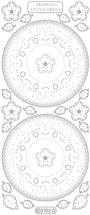 Billede: sølvcirkel, systickers, tilbud