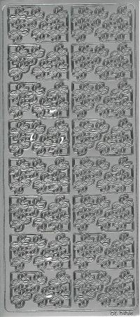 Billede: sølvhjørner, stickers