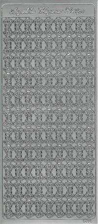 Billede: sølvkanter, stickers