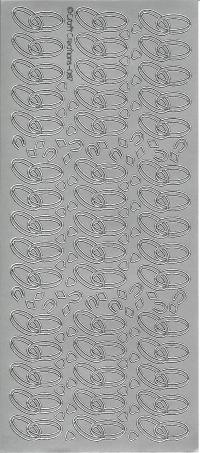 Billede: sølvringe, stickers