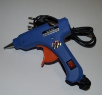 Billede: Limpistol lille ca.8mm medium temperatur,God kvalitet med tænd/sluk knap, CE-godkendt +TÜV godkendt, passer til varenr. d54302 + d54303