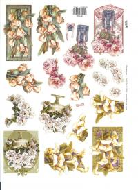 Billede: blomster med baggrund, tbz