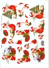 Billede: lille julepige, tbz