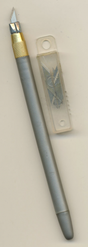 Billede: Kniv profi skalpelkniv med lille blad, matcher knive med p5495