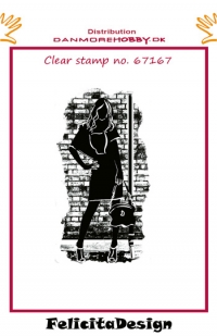 Billede: acrylstempel konfirmand pige, førpris kr. 26,00, nupris
