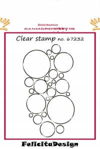 Billede: Stempel bobler, FilicitaDesign, førpris kr. 26,00, nupris