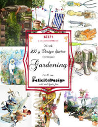 Billede: Toppers 10x7cm 24stk 200g, Gardening, FelicitaDesign 