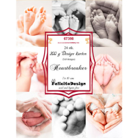 Billede: Toppers 7x10cm 24stk., 3x8 designs, karton 200g, Heartbreaker, FelicitaDesign