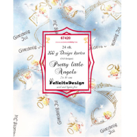Billede: Toppers 10x7cm, 24stk. 200g, Pretty little Angels, FelicitaDesign