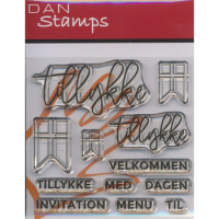Billede: Stempel Dan Stamps Tillykke med mere