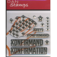 Billede: Stempel Dan Stamps Årets konfirmand